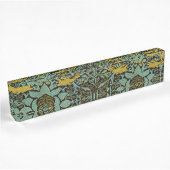 William Morris Peacock Dragon Wallpaper Namensplakette