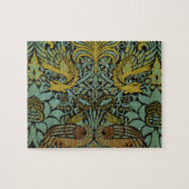 William Morris Peacock Dragon Wallpaper Puzzle (Horizontal)
