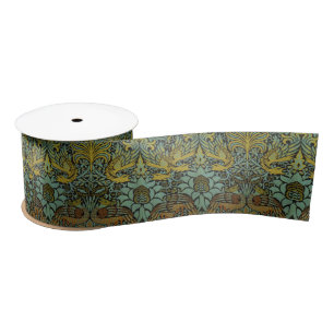 William Morris Peacock Dragon Wallpaper Satinband