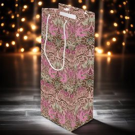 William Morris Peacock und Dragon Geschenktüte Für Weinflaschen