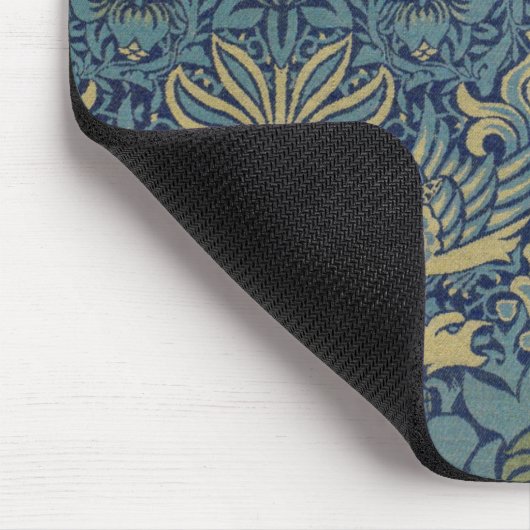 William morris Peacock und Dragon Mousepad (Ecke)