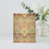 William Morris Peacock und Dragon Pattern Postkarte (Stehend Vorderseite)