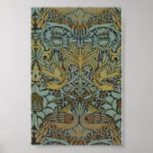 William Morris , Peacock und Dragon Print Poster (Vorne)