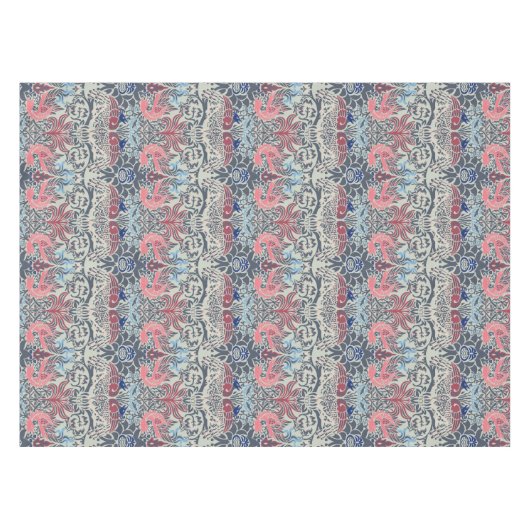 William Morris Peacock und Dragon Tischdecke (Vorderseite (Horizontal))