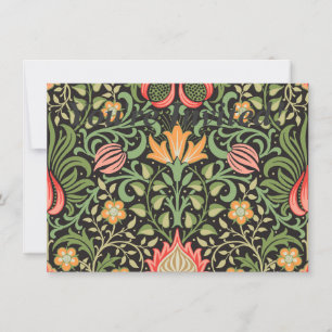 William Morris Persian Floral Antique Einladung
