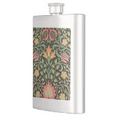 William Morris Persian Floral Antique Flachmann (Links)