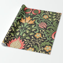 William Morris Persian Floral Antique Geschenkpapier