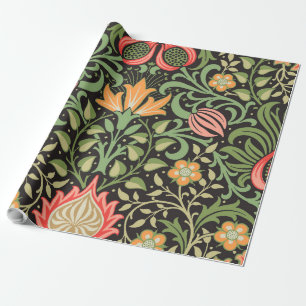William Morris Persian Floral Antique Geschenkpapier