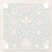 William Morris Persian Floral Antique Glasuntersetzer (Rückseite)