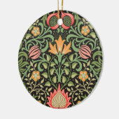 William Morris Persian Floral Antique Keramik Ornament (Links)
