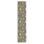 William Morris Persian Floral Antique Kurzer Tischläufer (Vorderseite)