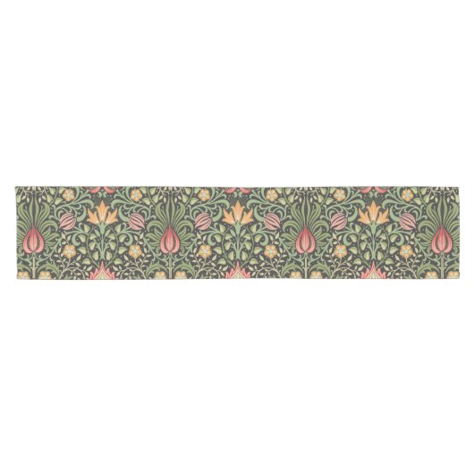 William Morris Persian Floral Antique Kurzer Tischläufer (Horizontal)