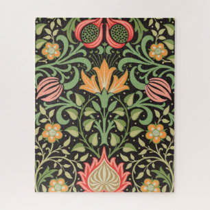 William Morris Persian Floral Antique Puzzle