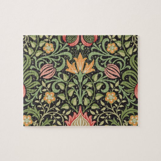 William Morris Persian Floral Antique Puzzle (Horizontal)