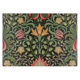 William Morris Persian Floral Antique Schneidebrett