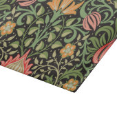 William Morris Persian Floral Antique Schneidebrett (Ecke)