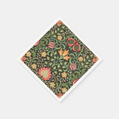 William Morris Persian Floral Antique Serviette (Ecke)
