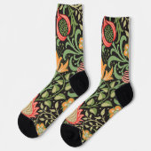 William Morris Persian Floral Antique Socken (Linkes Detail)