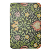 William Morris Persian Floral Botanical Design Badematte (Vorderseite Vertikal)