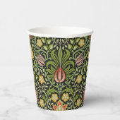 William Morris Persian Floral Botanical Design Pappbecher (Rechts)