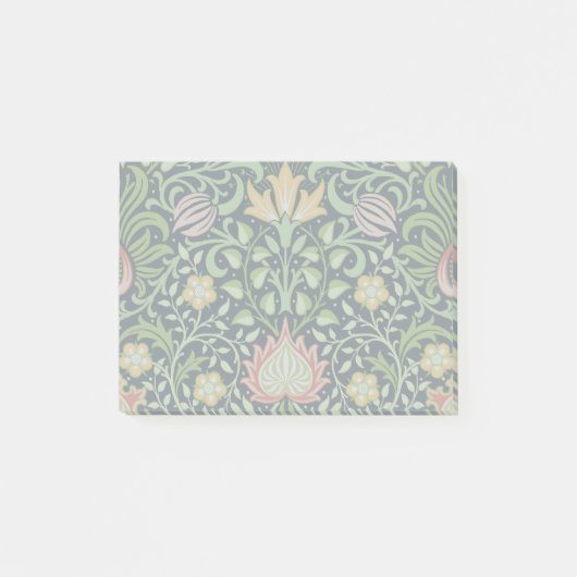 William Morris Persian Floral Botanical Design Post-it Klebezettel (Vorderseite)