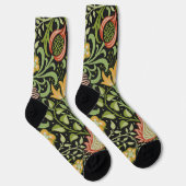 William Morris Persian Floral Botanical Design Socken (Rechts)