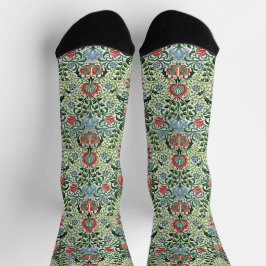 William Morris "Persian Floral" Socken