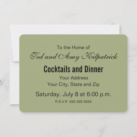 William Morris Persian Oriental Tepet Art Einladung (Rückseite)