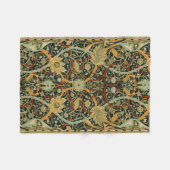 William Morris Persian Oriental Tepet Art Fleecedecke (Vorderseite (Horizontal))