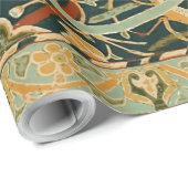 William Morris Persian Oriental Tepet Art Geschenkpapier (Rolleneckpunkt)