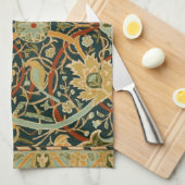 William Morris Persian Oriental Tepet Art Handtuch (Viertel Falte)