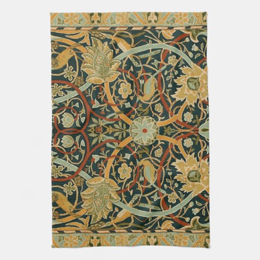 William Morris Persian Oriental Tepet Art Handtuch (Vertikal)