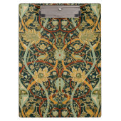 William Morris Persian Oriental Tepet Art Klemmbrett (Vorderseite)