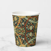 William Morris Persian Oriental Tepet Art Pappbecher (Rückseite)