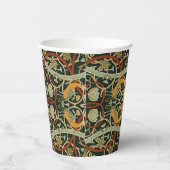 William Morris Persian Oriental Tepet Art Pappbecher (Rechts)