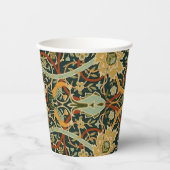 William Morris Persian Oriental Tepet Art Pappbecher (Vorderseite)