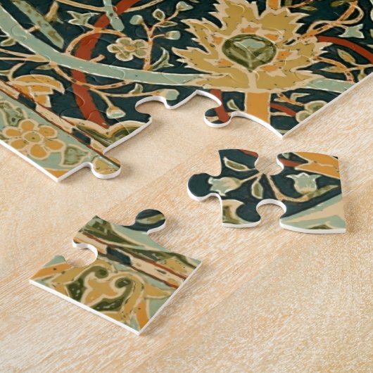 William Morris Persian Oriental Tepet Art Puzzle (Seite)