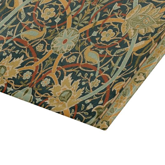 William Morris Persian Oriental Tepet Art Schneidebrett (Ecke)