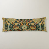 William Morris Persian Oriental Tepet Art Seitenschläferkissen (Rückseite)