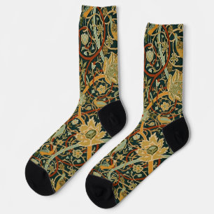 William Morris Persian Oriental Tepet Art Socken