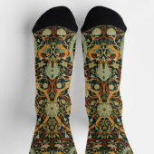 William Morris Persian Oriental Tepet Art Socken (Oben)