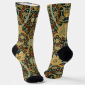 William Morris Persian Oriental Tepet Art Socken (Gewinkelt)