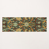 William Morris Persian Oriental Tepet Art Yogamatte (Rückseite (Horizontal))
