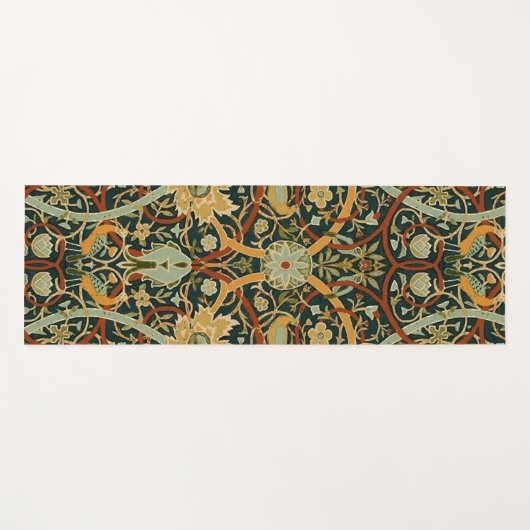 William Morris Persian Oriental Tepet Art Yogamatte (Vorderseite (Horizontal))