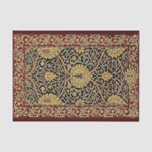 William Morris Persian Tepet Art Print Design Seidenpapier