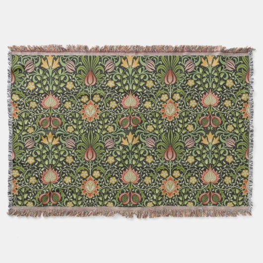 William Morris Persischer Floral Botanischer Entwu Decke (Vorderseite)