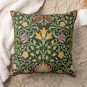 William Morris Persischer Floral Botanischer Entwu Kissen