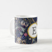 William Morris PERSONALISIERT INITIAL Kaffeetasse (Vorderseite Links)
