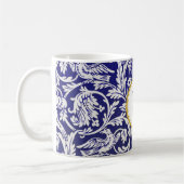 William Morris PERSONALISIERT INITIAL Kaffeetasse (Links)