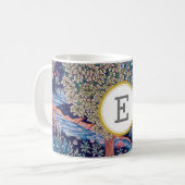 William Morris PERSONALISIERT INITIAL Kaffeetasse (Vorderseite Links)